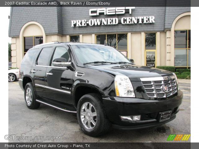 2007 Cadillac Escalade AWD in Black Raven