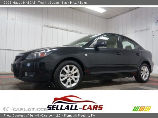 2008 Mazda MAZDA3 i Touring Sedan in Black Mica