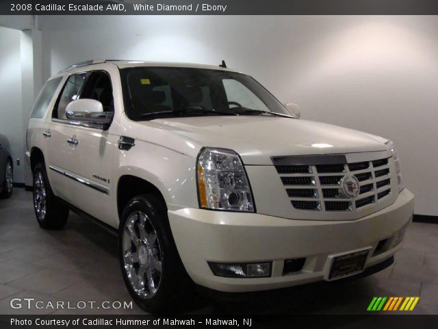 2008 Cadillac Escalade AWD in White Diamond