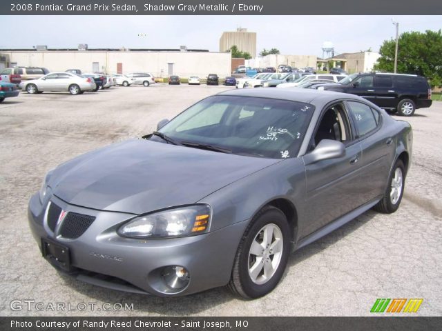 2008 Pontiac Grand Prix Sedan in Shadow Gray Metallic