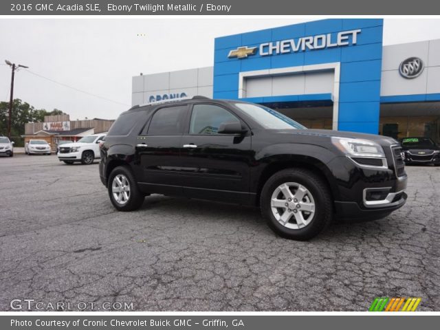 2016 GMC Acadia SLE in Ebony Twilight Metallic