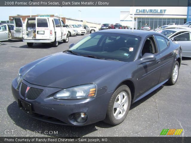 2008 Pontiac Grand Prix Sedan in Dark Slate Metallic