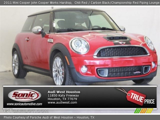 2011 Mini Cooper John Cooper Works Hardtop in Chili Red