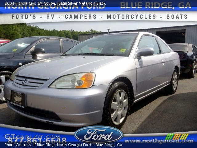 2001 Honda Civic EX Coupe in Satin Silver Metallic