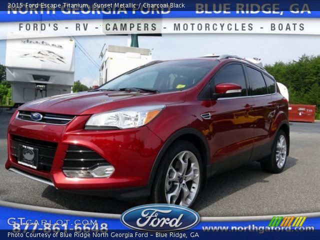 2015 Ford Escape Titanium in Sunset Metallic
