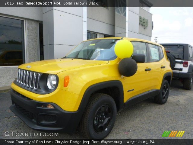 2015 Jeep Renegade Sport 4x4 in Solar Yellow