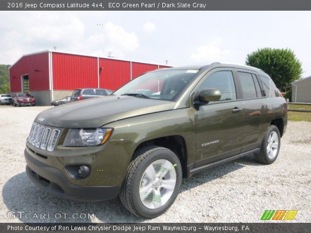 2016 Jeep Compass Latitude 4x4 in ECO Green Pearl