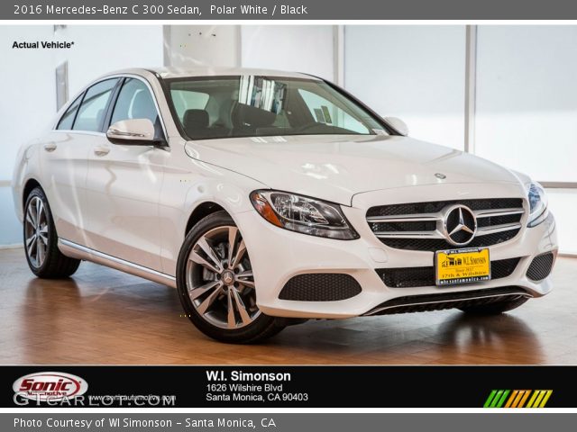2016 Mercedes-Benz C 300 Sedan in Polar White