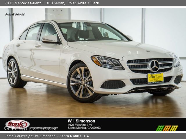 2016 Mercedes-Benz C 300 Sedan in Polar White