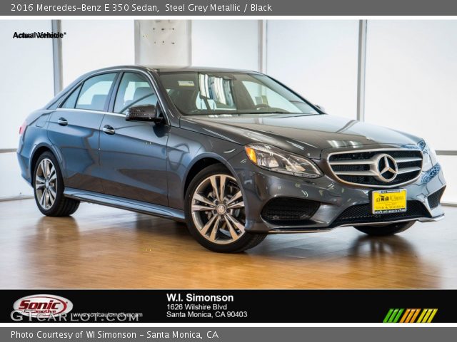 2016 Mercedes-Benz E 350 Sedan in Steel Grey Metallic