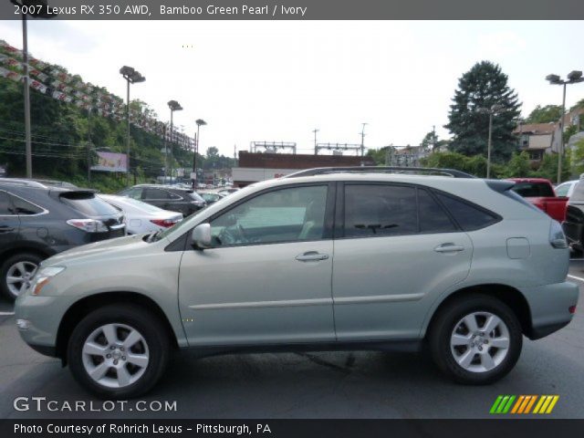 2007 Lexus RX 350 AWD in Bamboo Green Pearl