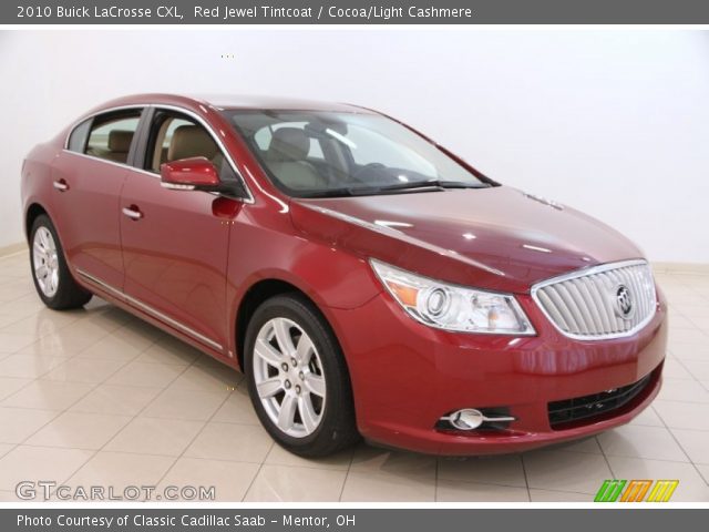 2010 Buick LaCrosse CXL in Red Jewel Tintcoat
