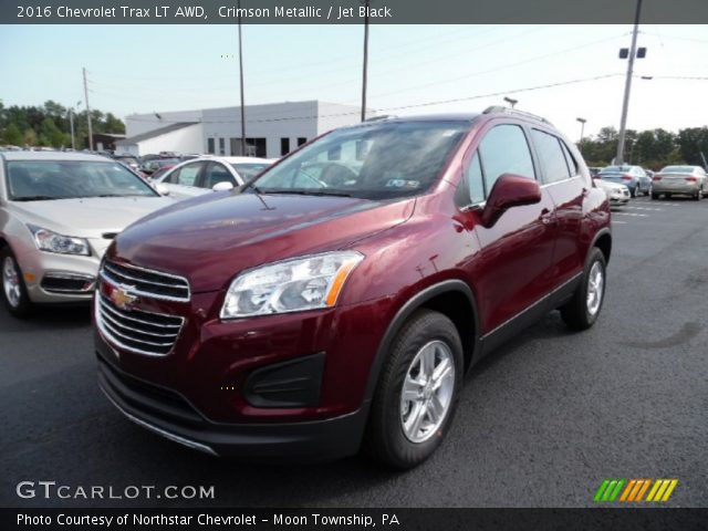 2016 Chevrolet Trax LT AWD in Crimson Metallic