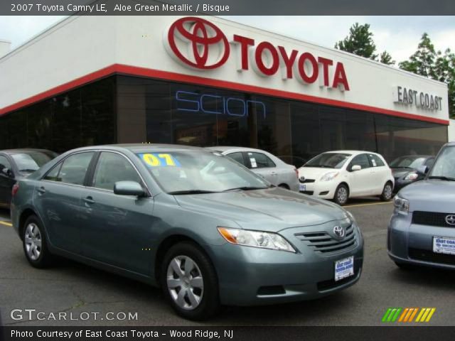 2007 Toyota Camry LE in Aloe Green Metallic