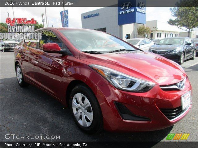 2016 Hyundai Elantra SE in Red