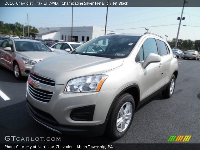 2016 Chevrolet Trax LT AWD in Champagne Silver Metallic