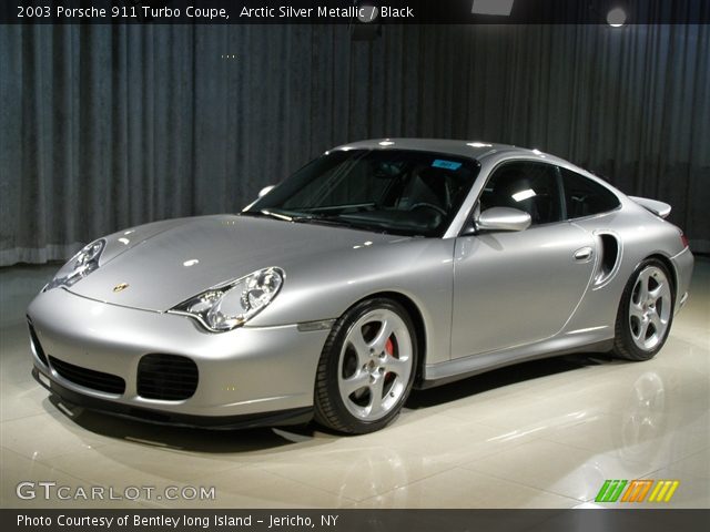 2003 Porsche 911 Turbo Coupe in Arctic Silver Metallic