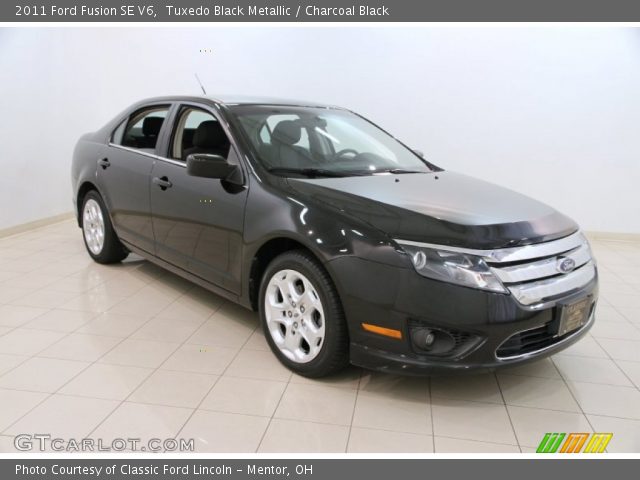 2011 Ford Fusion SE V6 in Tuxedo Black Metallic
