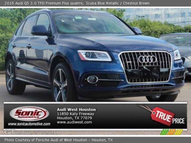 2016 Audi Q5 3.0 TFSI Premium Plus quattro in Scuba Blue Metallic