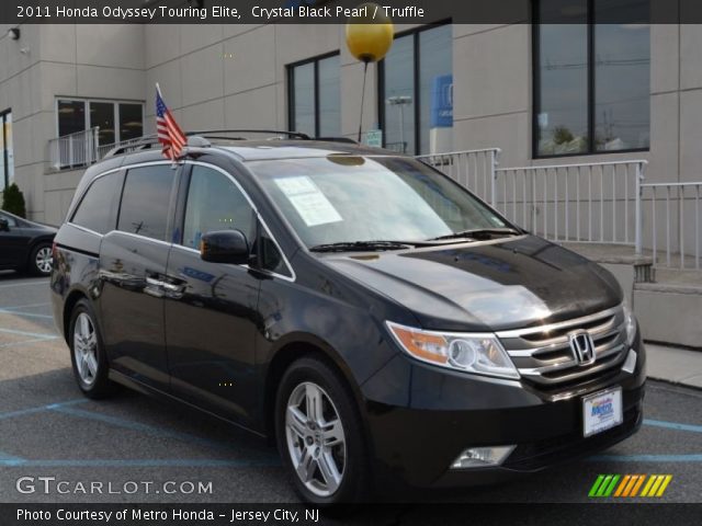 2011 Honda Odyssey Touring Elite in Crystal Black Pearl