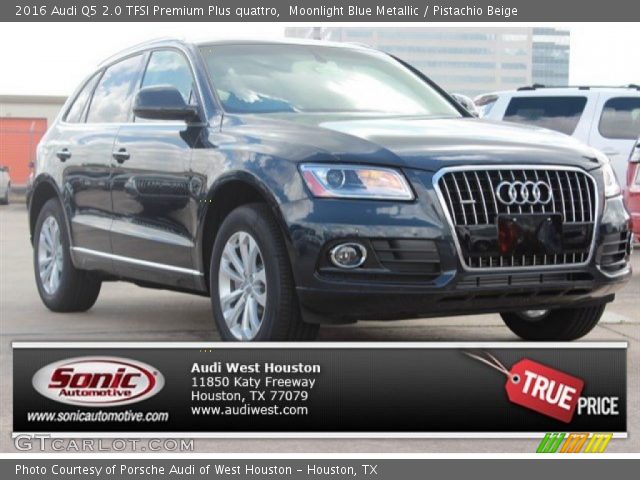 2016 Audi Q5 2.0 TFSI Premium Plus quattro in Moonlight Blue Metallic