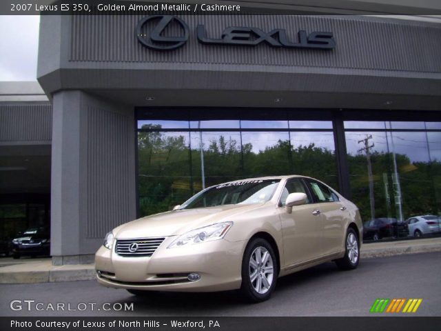 2007 Lexus ES 350 in Golden Almond Metallic