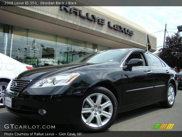 2008 Lexus ES 350 in Obsidian Black