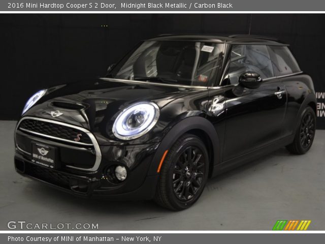 2016 Mini Hardtop Cooper S 2 Door in Midnight Black Metallic