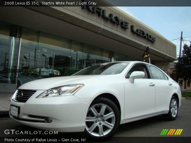 2008 Lexus ES 350 in Starfire White Pearl