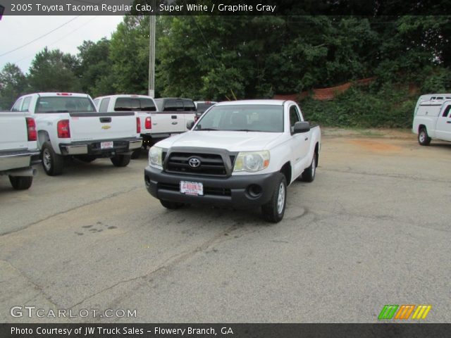 2005 Toyota Tacoma Regular Cab in Super White