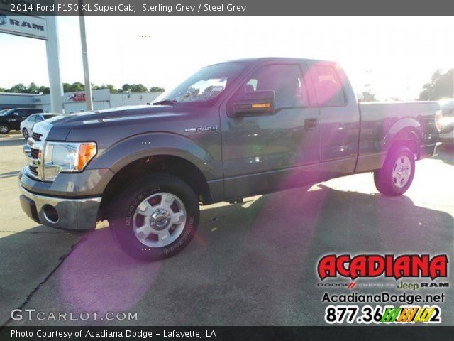 2014 Ford F150 XL SuperCab in Sterling Grey