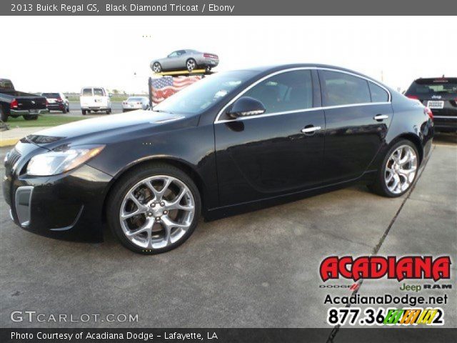 2013 Buick Regal GS in Black Diamond Tricoat