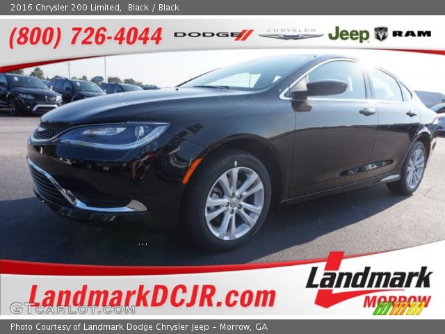 2016 Chrysler 200 Limited in Black