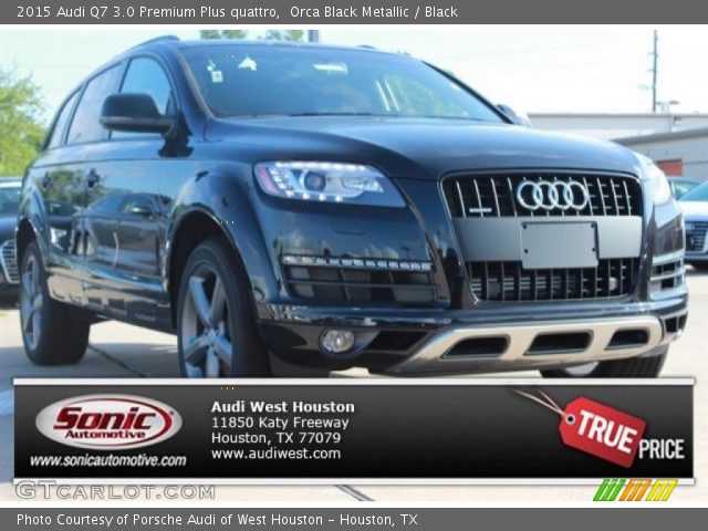 2015 Audi Q7 3.0 Premium Plus quattro in Orca Black Metallic