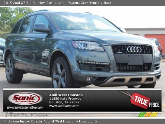 2015 Audi Q7 3.0 Premium Plus quattro in Daytona Gray Metallic