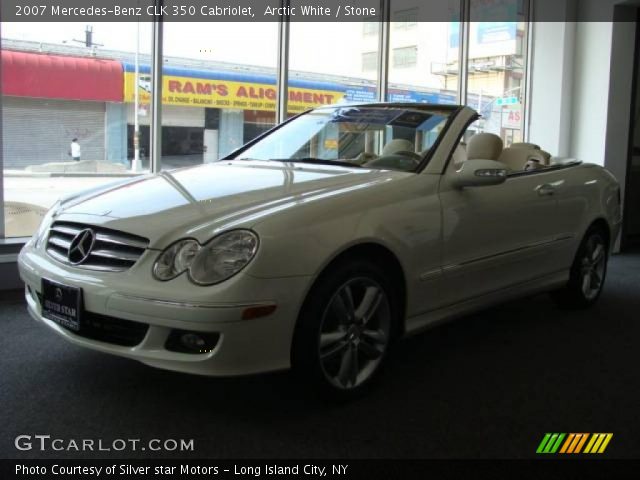 2007 Mercedes-Benz CLK 350 Cabriolet in Arctic White