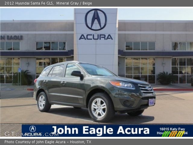2012 Hyundai Santa Fe GLS in Mineral Gray