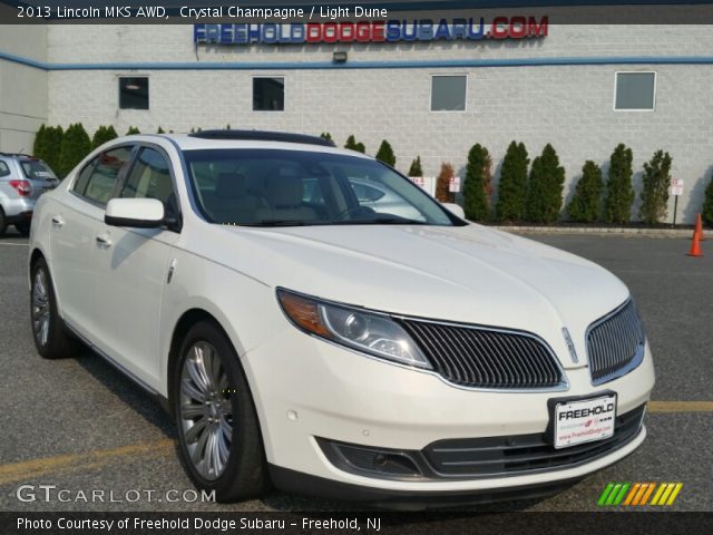 2013 Lincoln MKS AWD in Crystal Champagne