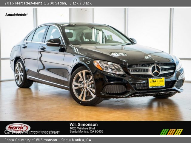 2016 Mercedes-Benz C 300 Sedan in Black
