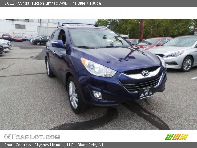 2012 Hyundai Tucson Limited AWD in Iris Blue