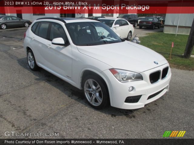 2013 BMW X1 xDrive 28i in Alpine White