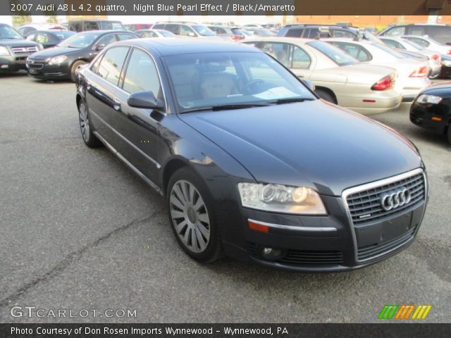 2007 Audi A8 L 4.2 quattro in Night Blue Pearl Effect