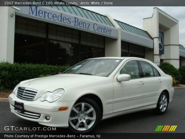 2007 Mercedes-Benz C 280 4Matic Luxury in Arctic White