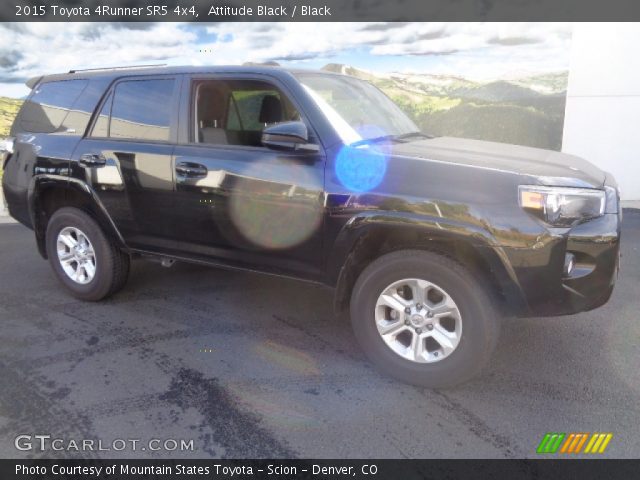 2015 Toyota 4Runner SR5 4x4 in Attitude Black