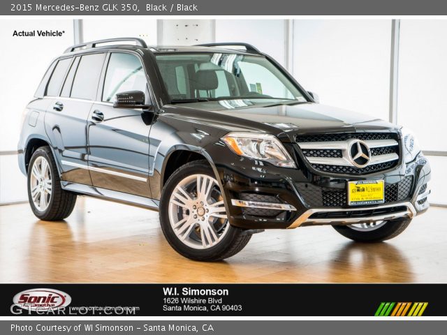 2015 Mercedes-Benz GLK 350 in Black