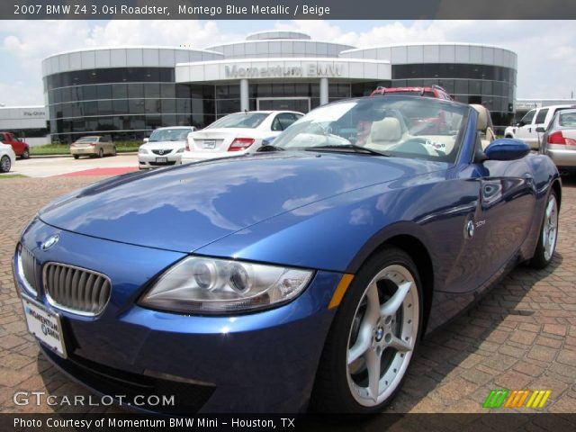 2007 BMW Z4 3.0si Roadster in Montego Blue Metallic