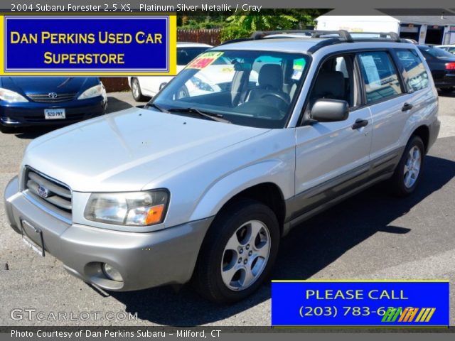 2004 Subaru Forester 2.5 XS in Platinum Silver Metallic