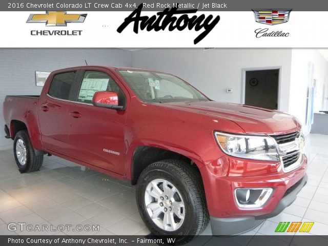 2016 Chevrolet Colorado LT Crew Cab 4x4 in Red Rock Metallic