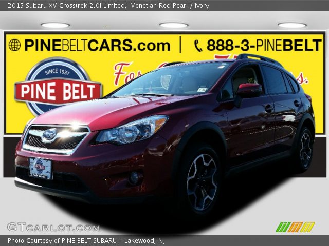 2015 Subaru XV Crosstrek 2.0i Limited in Venetian Red Pearl