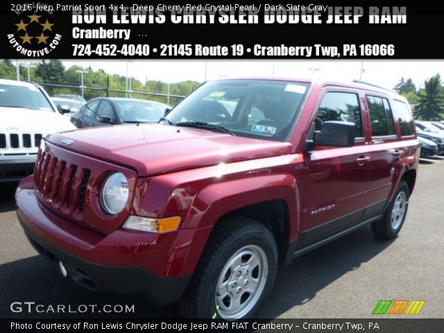2016 Jeep Patriot Sport 4x4 in Deep Cherry Red Crystal Pearl